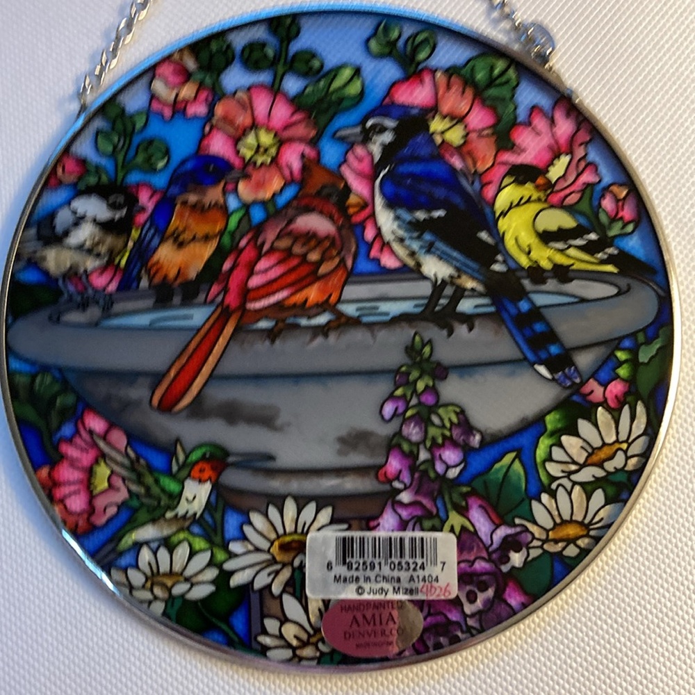 Colorful Bird Art Suncatcher - Picture 2 of 6